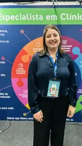 Tatiane — gestora, Clínica de Terapias, Florianópolis/SC